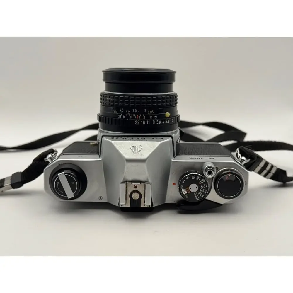 Pentax K1000 SE 35mm SLR Film Camera Tested Meter Shutter Speeds Vintage Camera